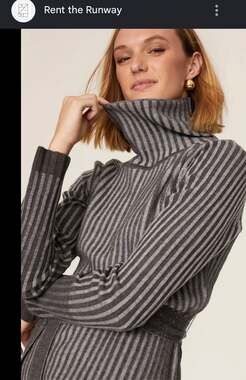 TOME Collective x Rent The Runway Ribbed Turtleneck Sweater